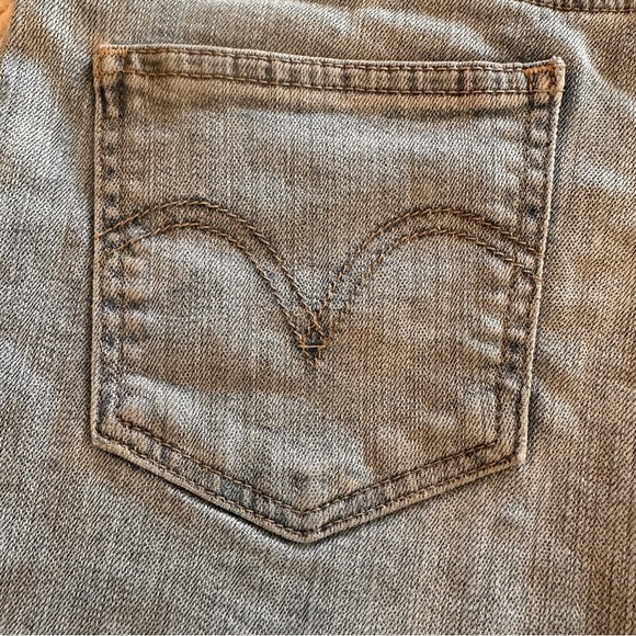 Levi's Women's Light Blue Denim High Waisted Jean Short Classic Fit Casual beach - Picture 7 of 11